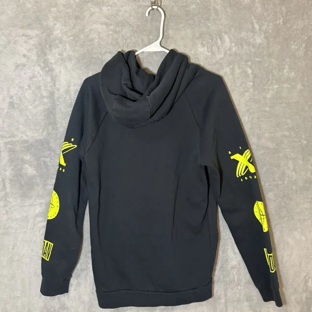 Jordan Men's Air Jordan Tinker Legacy Pullover Hoodie Black Small BQ0298